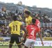 Leones y Barcelona SC juegan en el estadio Olímpico de Ibarra.