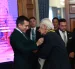 El premio en Cultura y Arte fue otorgado a Paúl Palacio Collmann, artista plástico, escultor y muralista de 84 años.