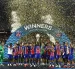 Jugadores de PSG celebraron la corona de la Supercopa de Europa 2026, tras vencer 2-1 a Aston Villa.