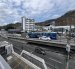La unidad en un puente de la Carlos Julio Arosemena.