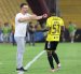 Pablo Trobbiani dirigió su primer partido en el Monumental y consiguió una goleada 3-0 ante Orense.