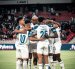 Así celebra Liga de Quito uno de los goles ante Emelec.