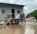 Imagen de archivo de una inundación en Colimes, provincia de Guayas.