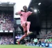 Nilson Angulo en el festejo de gol con Sunderland, en la Premier League.