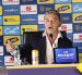 Marcelo Gallardo habló en rueda de prensa en la Casa de la Selección en Quito.