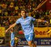 Franco Posse puso el primer gol de Macará ante Aucas.