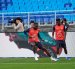 Entrenamiento de Ecuador para el partido ante Corea del Sur.
