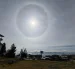 El halo solar fue visible este 24 de septiembre desde varios puntos de Quito.