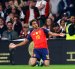 Lamine Yamal de España a los dos minutos ya festejaba ante Inglaterra.