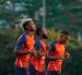 Angulo, Yeboah y Estupiñán jugadores de Ecuador.