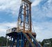 Una torre para la producción de petróleo en Ecuador.