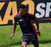 Bryan De Jesús en el entrenamiento de El Nacional.