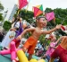 Desfile: Siete carros alegóricos recorrieron el centro de Guayaquil durante las celebraciones por sus 206 años de independencia.