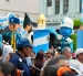 Desfile: Siete carros alegóricos recorrieron el centro de Guayaquil durante las celebraciones por sus 206 años de independencia.