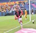Quintana de Independiente del Valle y su gol ante Aucas.