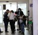 Migrantes deportados de EE. UU. llegan al aeropuerto José Joaquín de Olmedo en Guayaquil, donde fueron recibidos por brigadas del gobierno ecuatoriano.