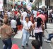 El público que asistió al Festival de la calle Córdova bailó con los diversos ritmos que ofrecieron los artistas.