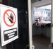 Vacía estaba este 9 de agosto la garita de seguridad de Málaga 2, doce horas después del asesinato de dos hombres.