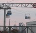 El sistema de transporte aerosuspendido Aerovía, inaugurado el 21 de diciembre de 2020, registra inconvenientes cuando hay cortes de energía eléctrica.