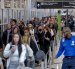 Largas filas se han formado en los principales aeropuertos de Estados Unidos, como es el caso de Atlanta.