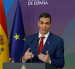 El presidente del Gobierno español, Pedro Sánchez, desempolvó el histórico lema “No a la guerra”.