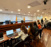 Referencial. Sala de audiencias en diligencia judicial, en un contexto marcado por el caso Triple A.