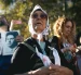 Personas durante la manifestación por el Día Nacional de la Memoria por la Verdad y la Justicia por las víctimas de la última dictadura cívico-militar en Buenos Aires (Argentina).