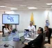 Sesión del pleno del Consejo de Participación Ciudadana y Control Social (CPCCS) durante una reunión institucional en su sede en Ecuador.