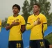 Jugadores de la Selección de Ecuador Sub 17 previo a un partido del Sudamericano.