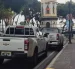 Vehículos del Municipio de Guayaquil han estado vinculados a irregularidades como el estacionamiento en zonas prohibidas.