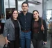 Alejandra Vargas, Sergio Peralta y Paula Varas.