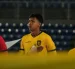 Jugadores de la Selección de Ecuador Sub 17 previo a un partido.