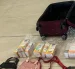 La Policía encontró varias bolsas plásticas con cajas de tintes y productos para el cuidado del cabello.