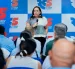 Gabriela Rivadeneira es la presidenta del movimiento Revolución Ciudadana.