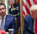 El secretario de Estado de Estados Unidos, Marco Rubio, y el presidente de Estados Unidos, Donald Trump, durante una reunión en la Casa Blanca en Washington, DC, EE. UU., el 27 de mayo de 2026.