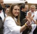 La candidata de derecha, Paloma Valencia, votó en la tarde en Bogotá.