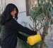 Renata Viracocha, de 15 años, integra el Proyecto Tejiendo Futuro de LAB XXI.