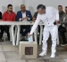 El presidente de Colombia, Gustavo Petro, votó este domingo 31 de mayo en Bogotá.
