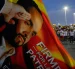 Referencial."Firmes por la patria”: la multitud se moviliza en un clima de fervor político que trasciende fronteras.