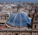 Vista general de la cúpula de la Iglesia de las Escuelas Pías, galardonada en los Premios Europa Nostra, tras una compleja intervención con más de 35.000 tejas.