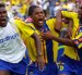 Raúl Guerrón (d) jugó con Ecuador el primer Mundial al que asistió, en Corea y Japón 2002.