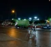 Avenida Francisco de Orellana, en la noche