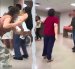 En redes sociales se viralizó el video de la fiesta en una sala de audiencias.