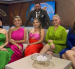 Gabriela Pazmiño y José Luis Arévalo con el equipo de Noticias de la mañana.