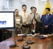 Diana Jácome se defendió en una rueda de prensa a la que acudieron algunos de sus compañeros de bancada.