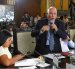 Un fuerte cruce se registró entre los concejales Arturo Escala y Ana Chóez.