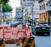 Los cierre de calles son constantes en el centro de Guayaquil.