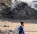 Montones de basura y escombros acumulados en la ciudad de Gaza.
