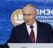 El presidente ruso Vladímir Putin durante la sesión principal del Foro Económico Internacional de San Petersburgo (SPIEF) en Rusia, el 5 de junio de 2026.