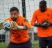 El portero Hernán Galíndez (i) en la práctica de Ecuador previo al Mundial 2026.